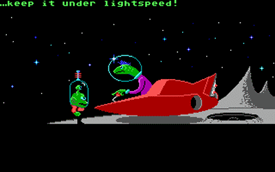 Space cops are assholes too!