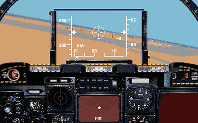 Flying close enough to the ground to part Saddam's hair.