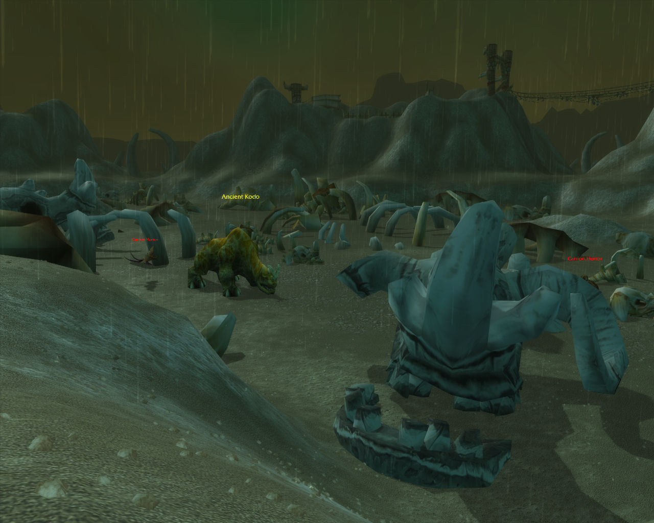 The Kodo Graveyard in Desolace.