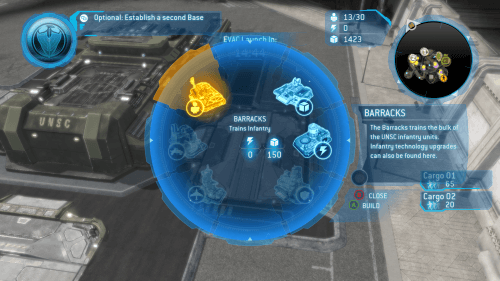 The console control scheme makes excellent use of radial menus.