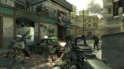 Looks shocking similar to other recent Call of Duty games, eh?