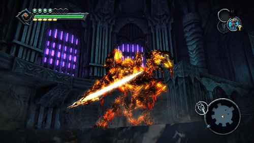darksiders warmastered edition xbox series x I used War's ability to turn into this massive fiery Balrog looking thing constantly.
