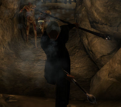 elder scrolls oblivion screenshot Not the greeting I was expecting!