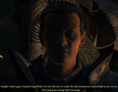 elder scrolls oblivion screenshot Why no, why would YOU have anything to do with the undead?!