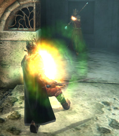 elder scrolls oblivion screenshot Ouch! I don't often get totally owned but when I make sure I get cool pictures of it.