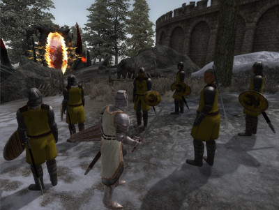 Preparing to assault the Bruma gate.