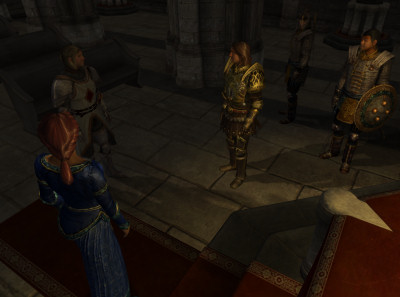 Martin and I attempt to convince Bruma's Countess to let us destroy her city.