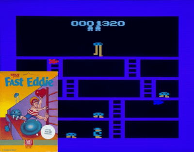 Fast Eddie plays exactly how you might imagine from this screen.