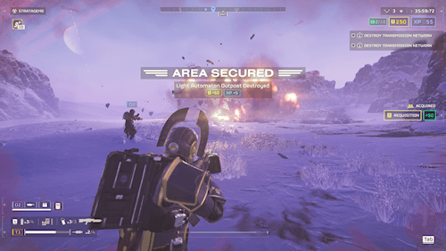 helldivers 2 pc The glorious aftermath of an perfectly executed orbital strike.