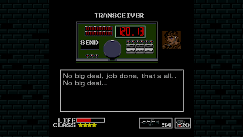 metal gear msx hd collection xbox series Some of Snake's only characterization is this incredibly awkward sign-off. Love it!