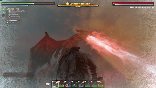 On the other hand, finally slaying this fucking thing felt great.