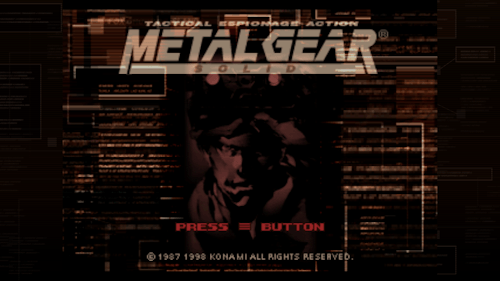 Metal Gear Solid - Tactical Espionage Action!