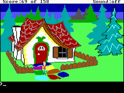 The Gingerbread house looks... okay? (AGI)