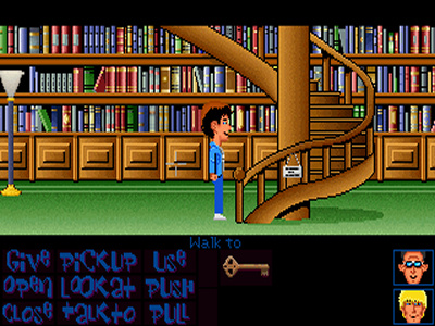 Maniac Mansion Deluxe.