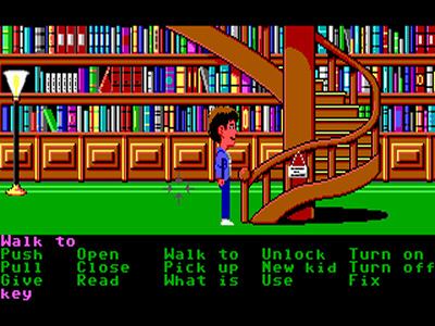 Maniac Mansion Enhanced.