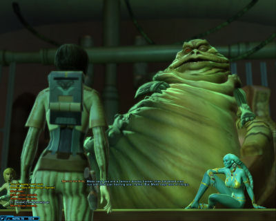 An audience with Nem'ro the Hutt.